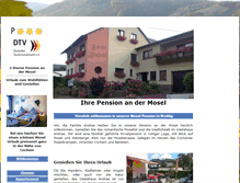Tablet Screenshot of gaestehaus-andrae.de